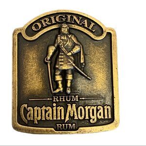 Captain Morgan Rum Original Jamaican belt buckle